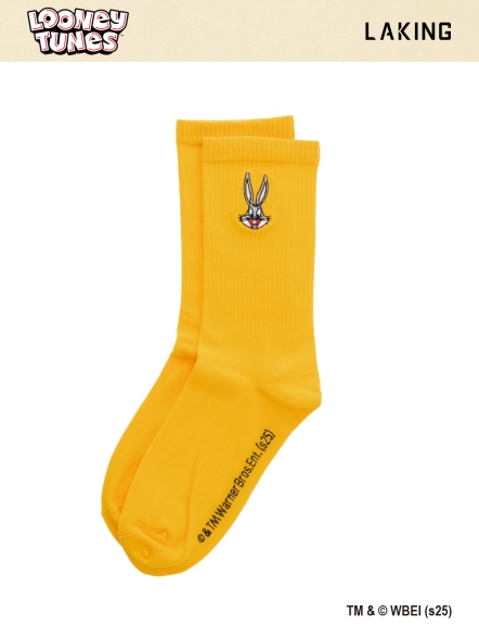 樂一通x兔巴哥個性中筒襪
