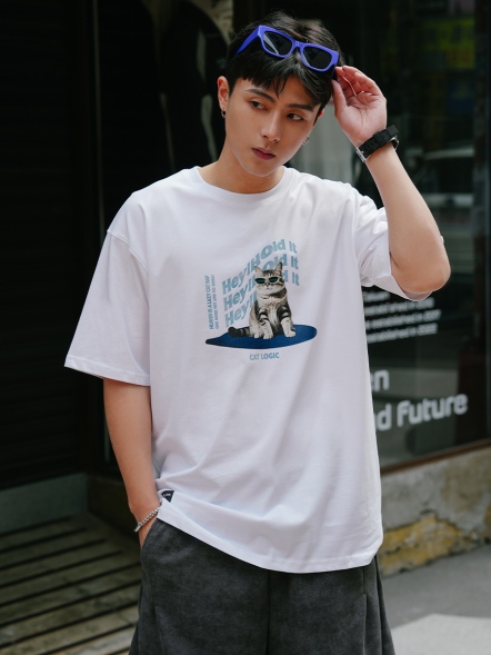 冷酷貓咪中圖短T