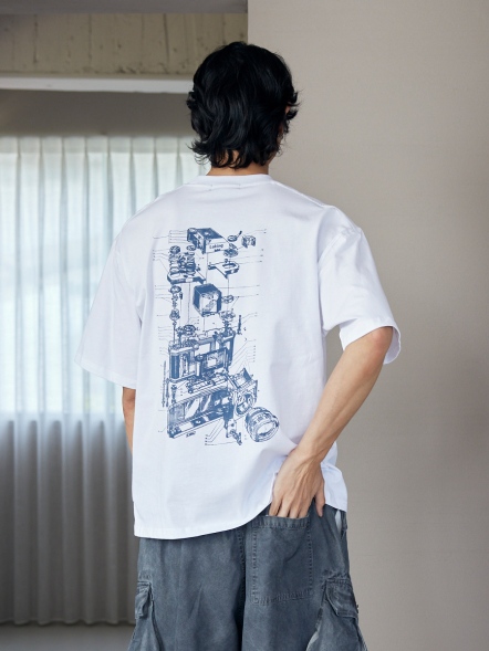 潮流相機分解背圖短T