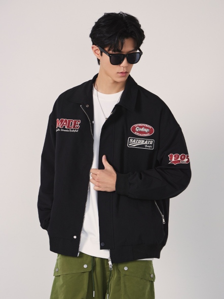 美式復古感風衣薄外套