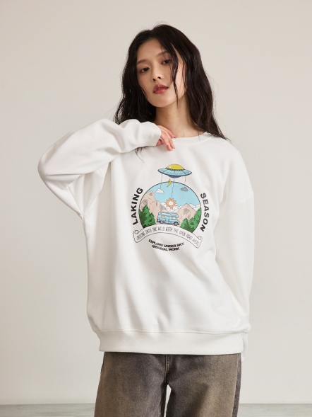 樂活Chill Life大學T