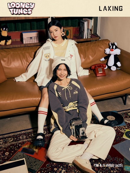 樂一通x徽章刺繡可拆帽襯衫外套