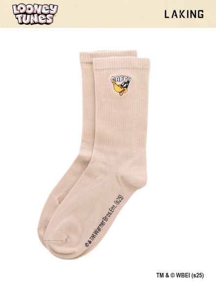 樂一通太菲鴨趣味中筒襪