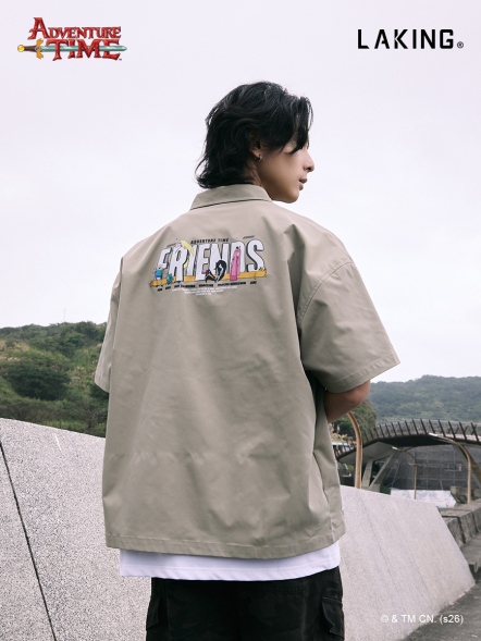 探險活寶X友情歲月背圖短襯