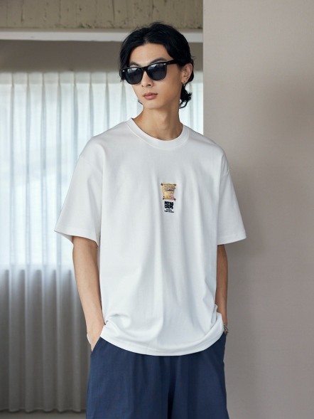 立體洋芋片太空包短T