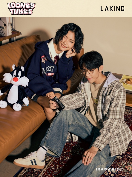 樂一通x美式賽車街頭風連帽外套