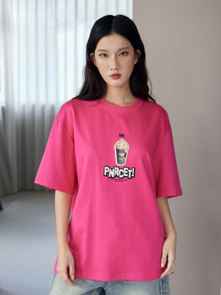 立體發泡造型繽紛聖代短T