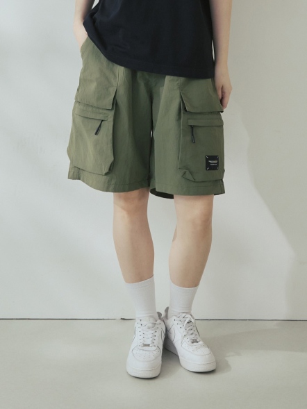 日系戶外多口袋工裝短褲