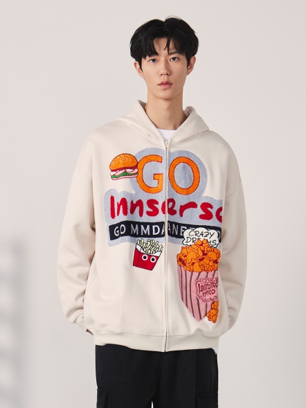 美式速食棉質薄外套