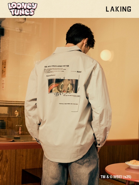 樂一通x兔行者潮流風衣薄外套